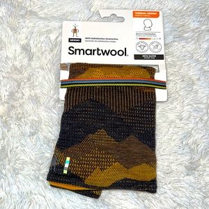 Smartwool Thermal Merino Neck Gaiter - Black and Brown